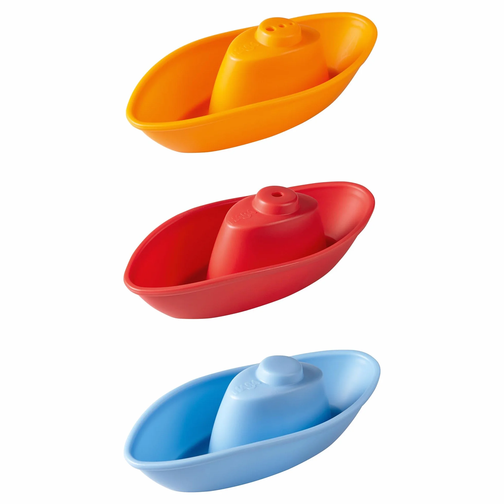 HABA Juego de Bote apilable, 3 Piezas, para Agua en Baño o Piscina