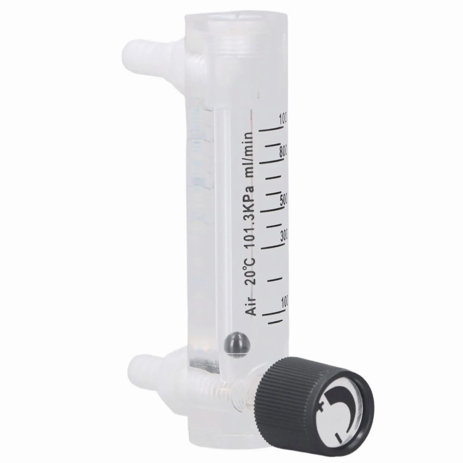 Medidor de flujo de gas de panel, medidor de flujo de gas, medidor de flujo de aire ajustable, control de medición de panel, 100-1000 ml/min