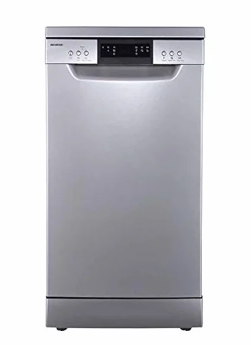 INFINITON Lavavajillas Estrecho DIW-43SP 45cm 9 Litros 7 Programas Display LED Clase E Inox