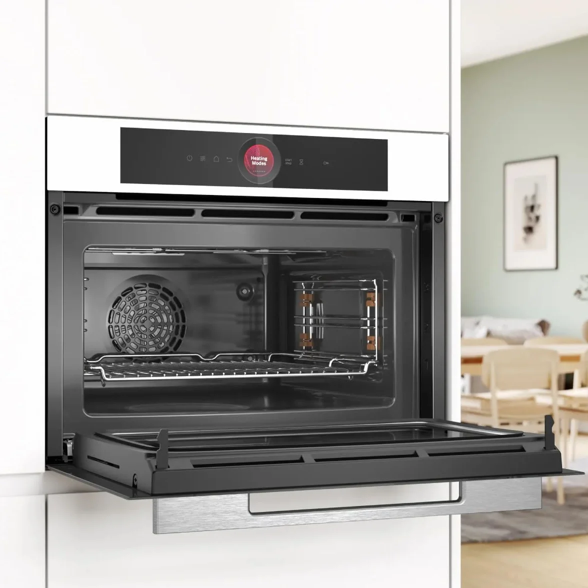 Horno Bosch CMG7241W1 Serie 8 Microondas 45 L Blanco