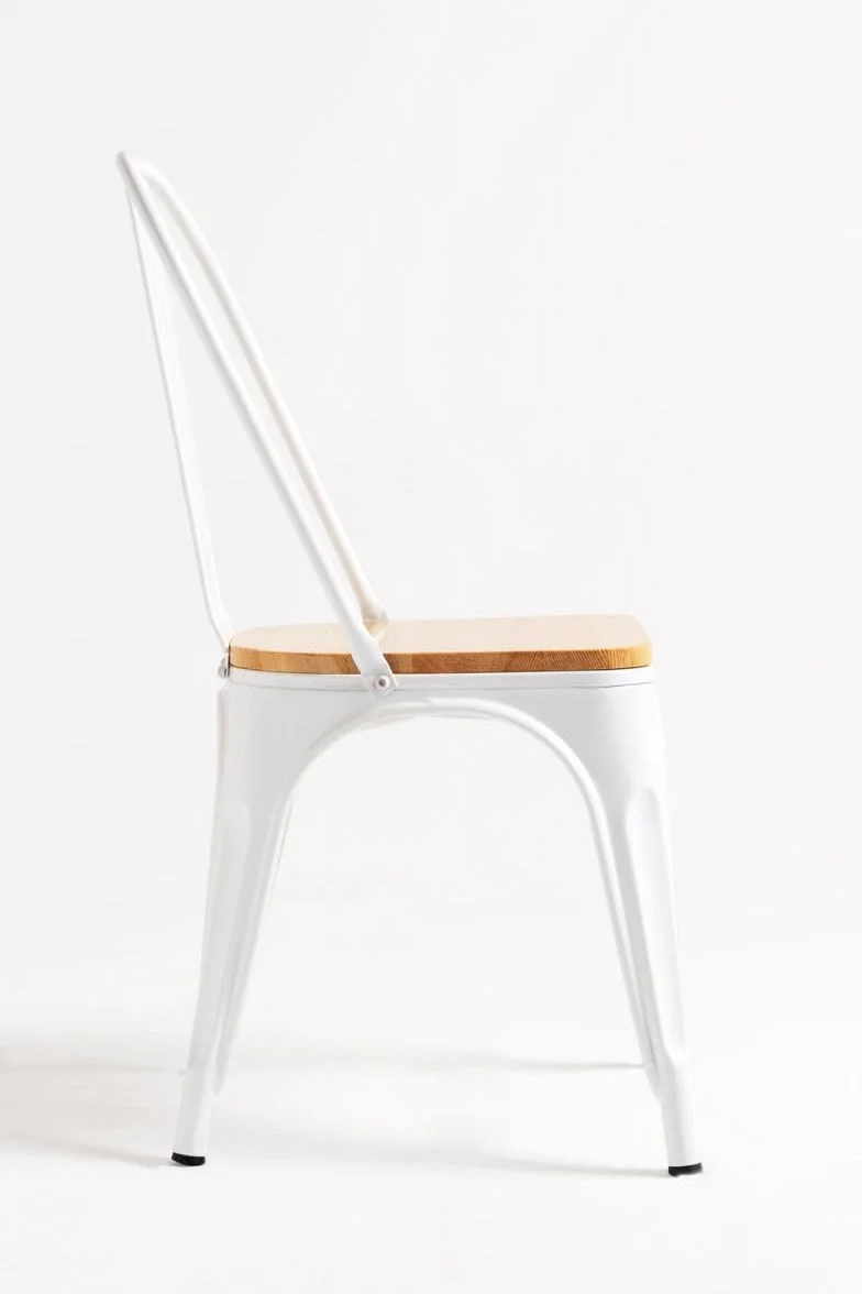 Regalos Miguel - Packs Sillas Comedor - Pack 2 Sillas Torix Madera Natural - Blanco
