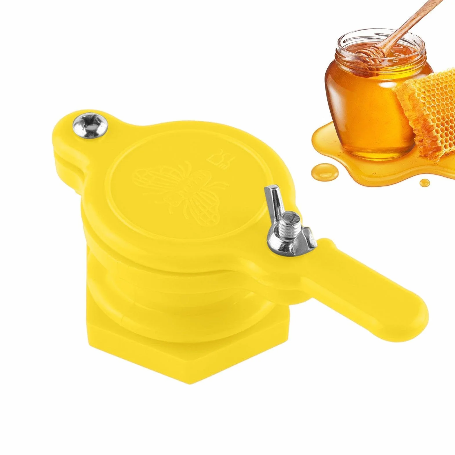 Válvula de compuerta de miel,Válvula de compuerta de miel para extractor - Herramientas de apicultura Extractor de grifo para máquina de ,Equipos y suministros de apicultura, grifo