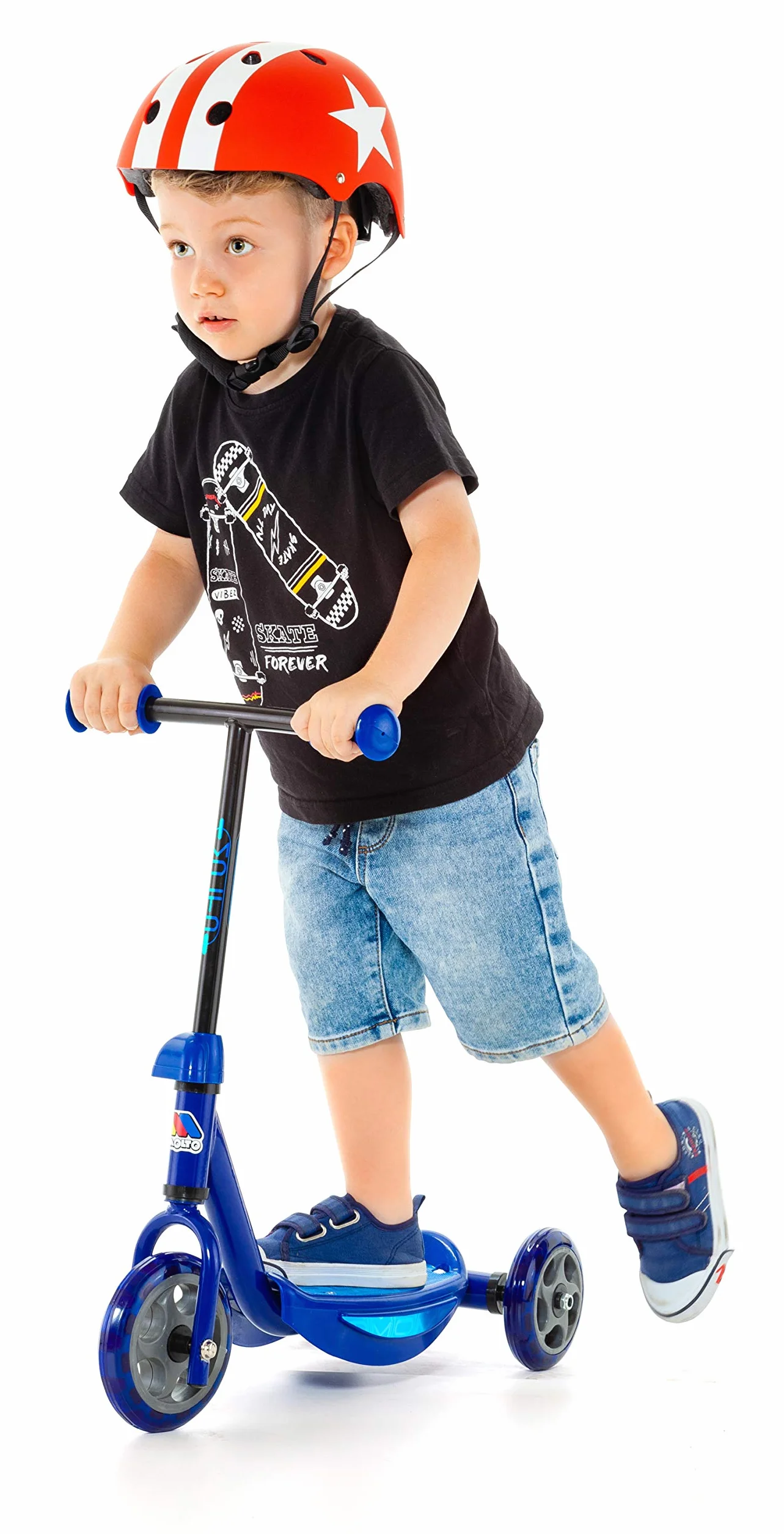 Moltó Monopattino Scooter Blu 48,36 x 90 cm