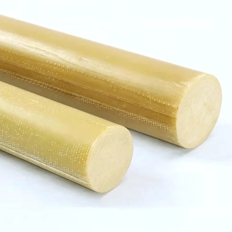 Barra de fibra de vidrio FR4, varilla de resina epoxi de 50cm, barra aislante de alta resistencia(25mm)