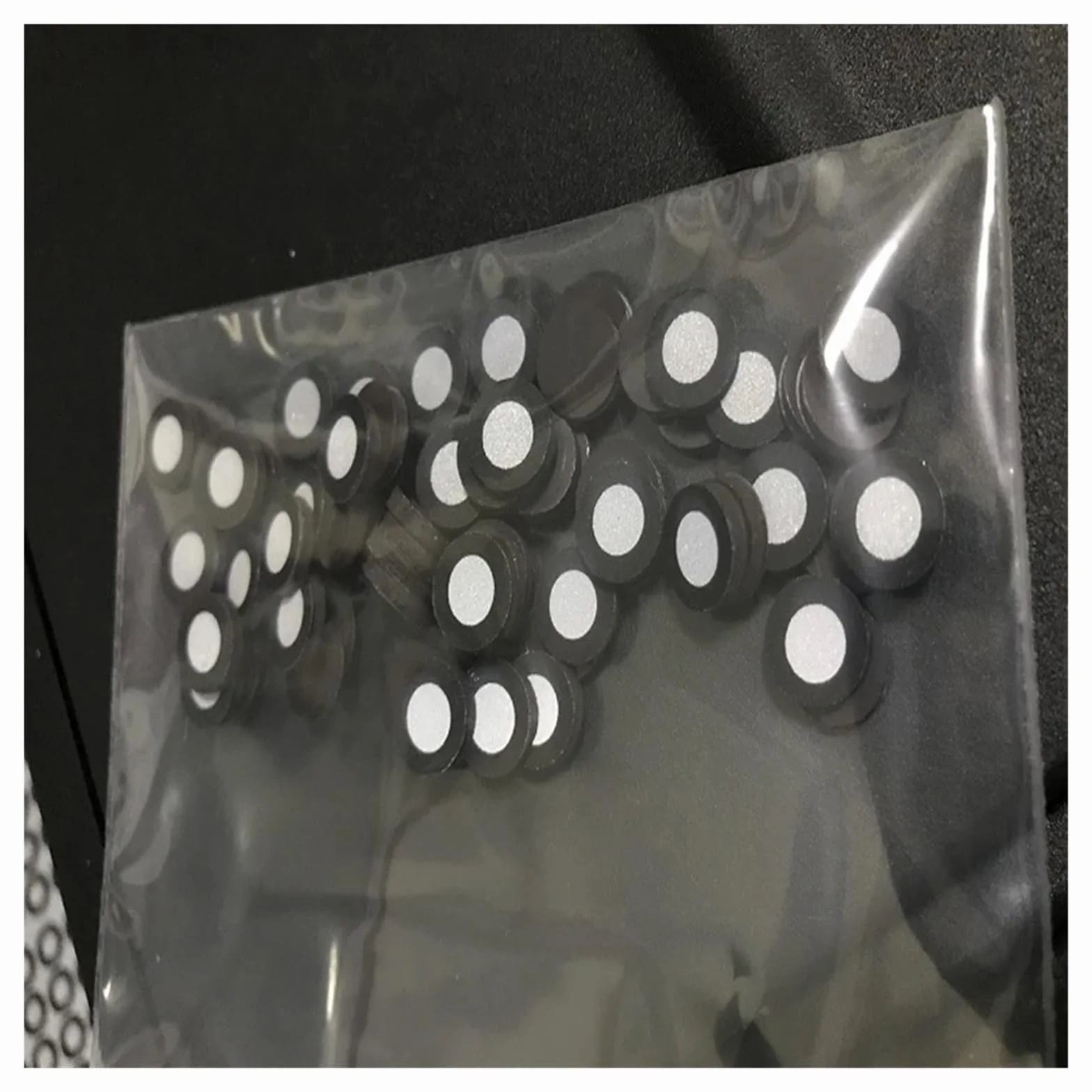 Punto de marcado de escáner 3D, objetivo 3D, 500 puntos de 6 * 10 mm Puntos de marcado reflectantes magnéticos Puntos de marcado magnéticos Puntos de marcado de escáner 3D Puntos de marcado de escáner