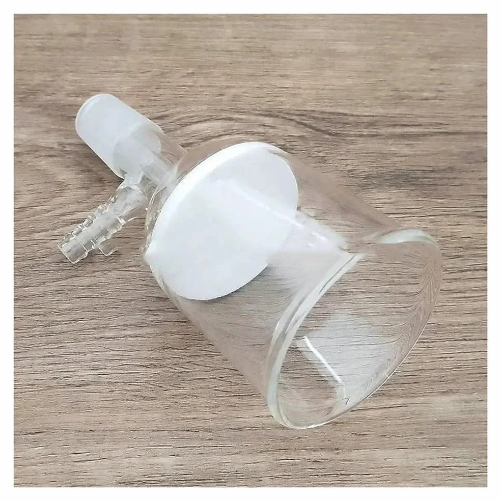 Instrumentos y Equipos de Laboratorio Embudo de vidrio de 30 ml a 1000 ml con tubo ramificado y núcleo de arena G3, junta n.° 19/24(1000ml joint No.29)