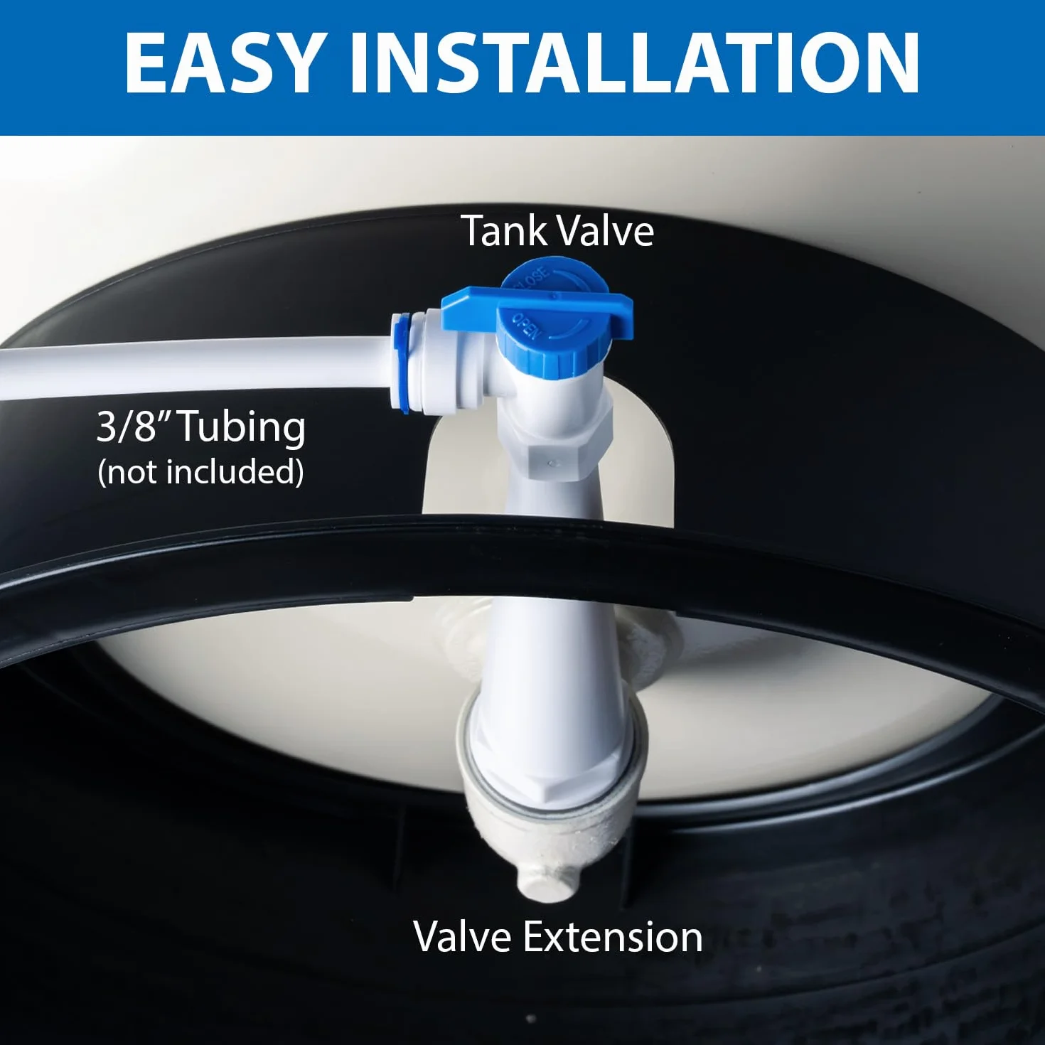 iSpring T11M Tanque de almacenamiento de agua de ósmosis inversa NSF RO de 11 galones, el color puede ser blanco o azul