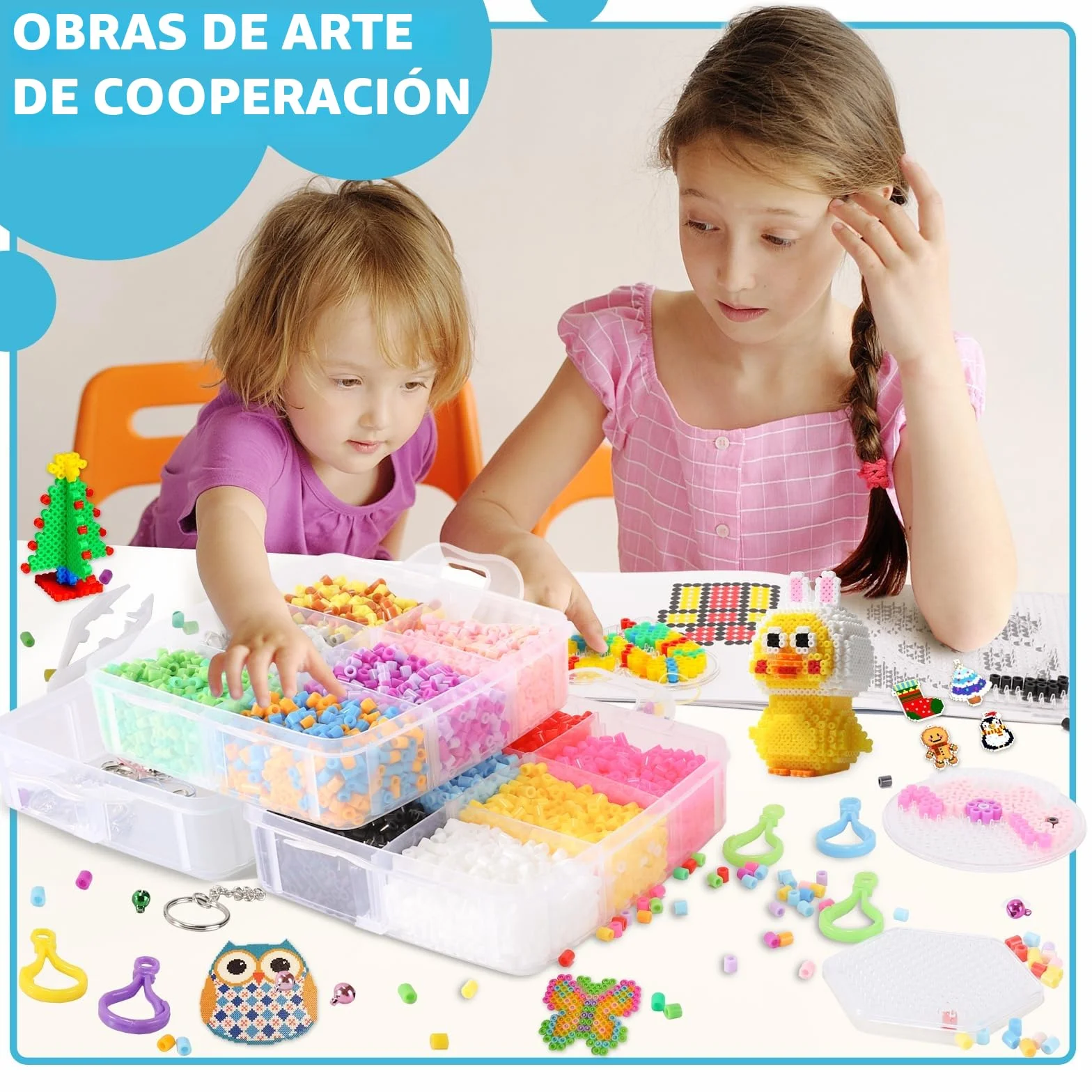 TGTT Cuentas para planchar 10000 Piezas 60 Modelos Diseño de Joyas Regalo Navidad