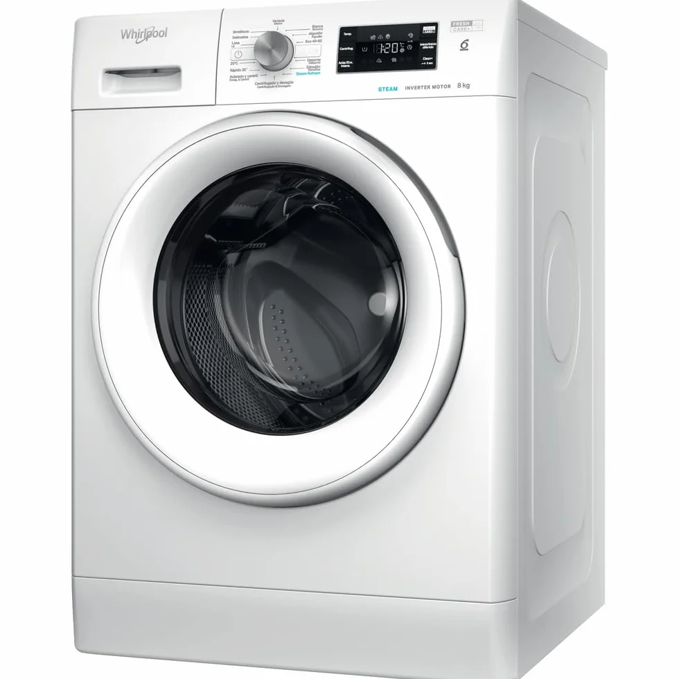 Whirlpool FFB 8258 WV SP Lavadora carga frontal 8 kg 1200 rpm Blanco