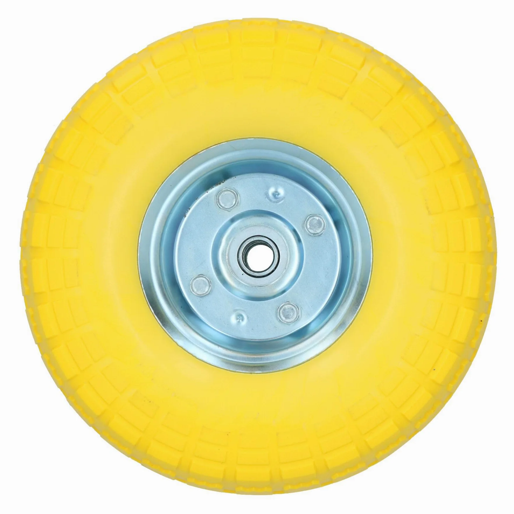 Rueda de carro de 10 pulgadas, a prueba de pinchazos, 16 mm, diámetro de 150 kg, 4 unidades