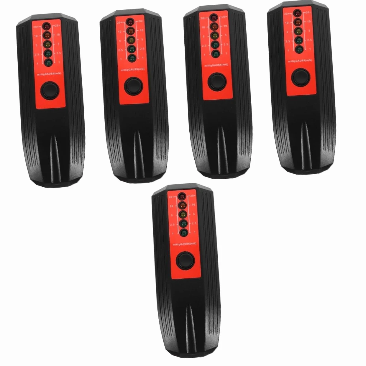 OUNONA 5 Piezas Detector de radiación electromagnética metro medidor de decibeles medidor campo electromagnetico medidor radiacion electromagnetica equipo de investigacion paranormal AbS