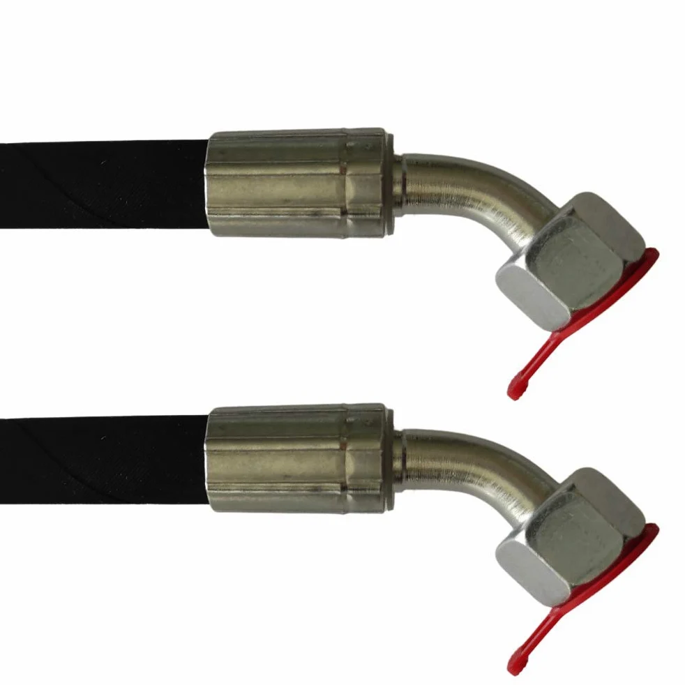 Manguera hidráulica 16S 8700 mm 2SN DN13 | Rosca M24 x 1,5 | DKOS45 - DKOS45 | Presión nominal 275bar