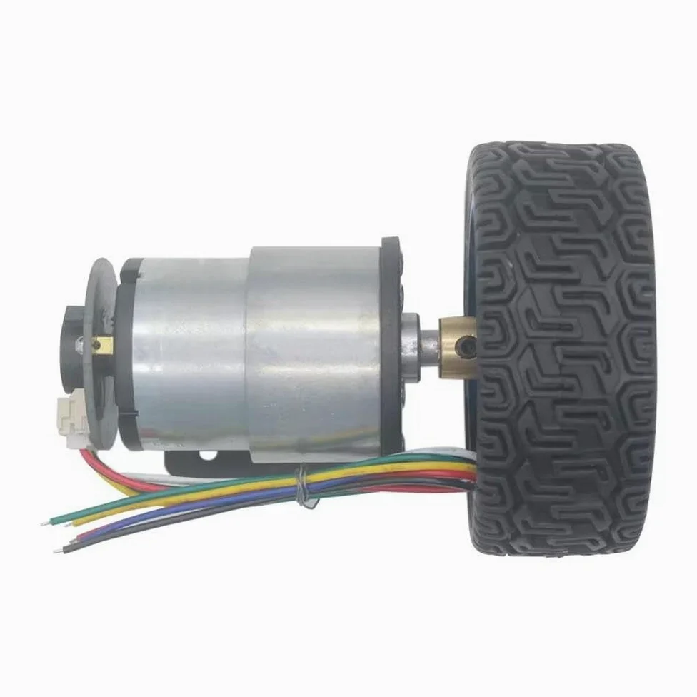 Módulo codificador Motor Codificador JGB37-520 Motor De Coche Inteligente DC12V Motor Pequeño Kit De Coche Motor De Velocidad(1580 revolutions)