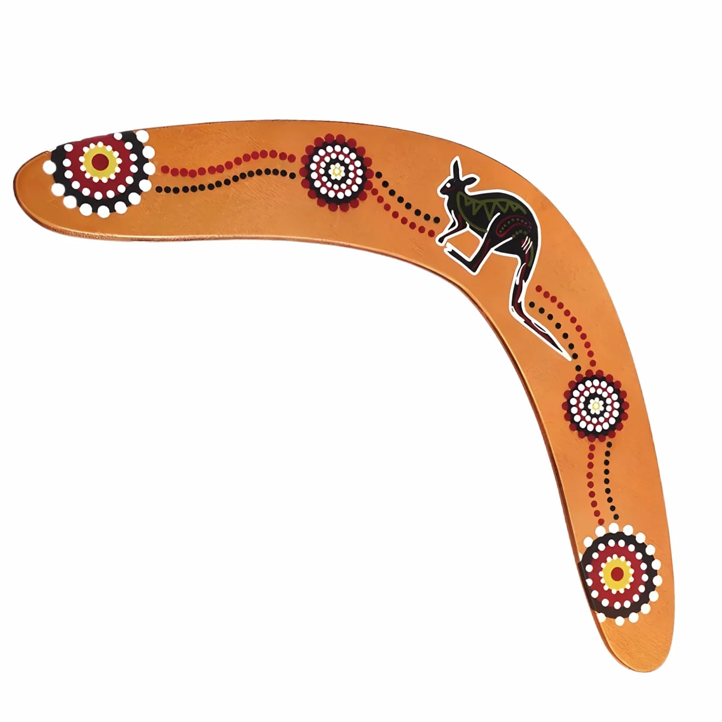 Boomerang de Madera para Niños y Adultos - Juego Familiar al Aire Libre