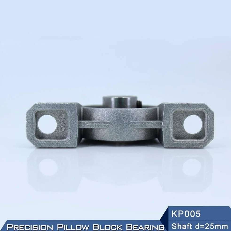JIYAMI'EN EL KP005 montada en cojinete de 25 mm Diámetro del Eje KP Aleación de Zinc Almohada Bloque Vivienda KP 005 Rodamientos KP005 (4PCS)