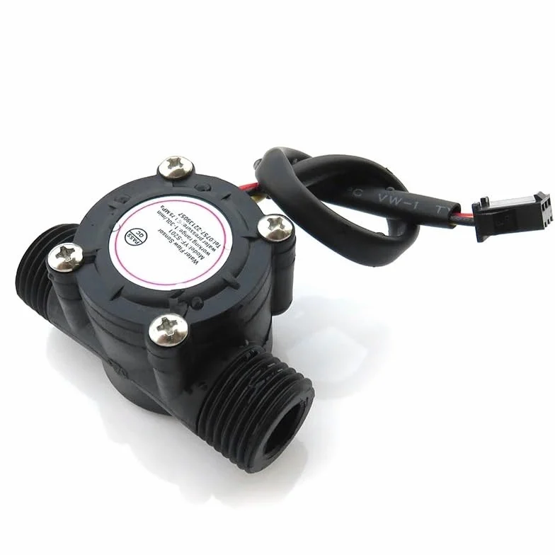 1/2 "3/4" 1 "1-1/2" 1-1/4 "Sensor de flujo de agua Sensor de flujo Hall medidor de flujo 1,75 MPa interruptor de Sensor de flujo de agua DC 3,5-24V | 1-1/4"