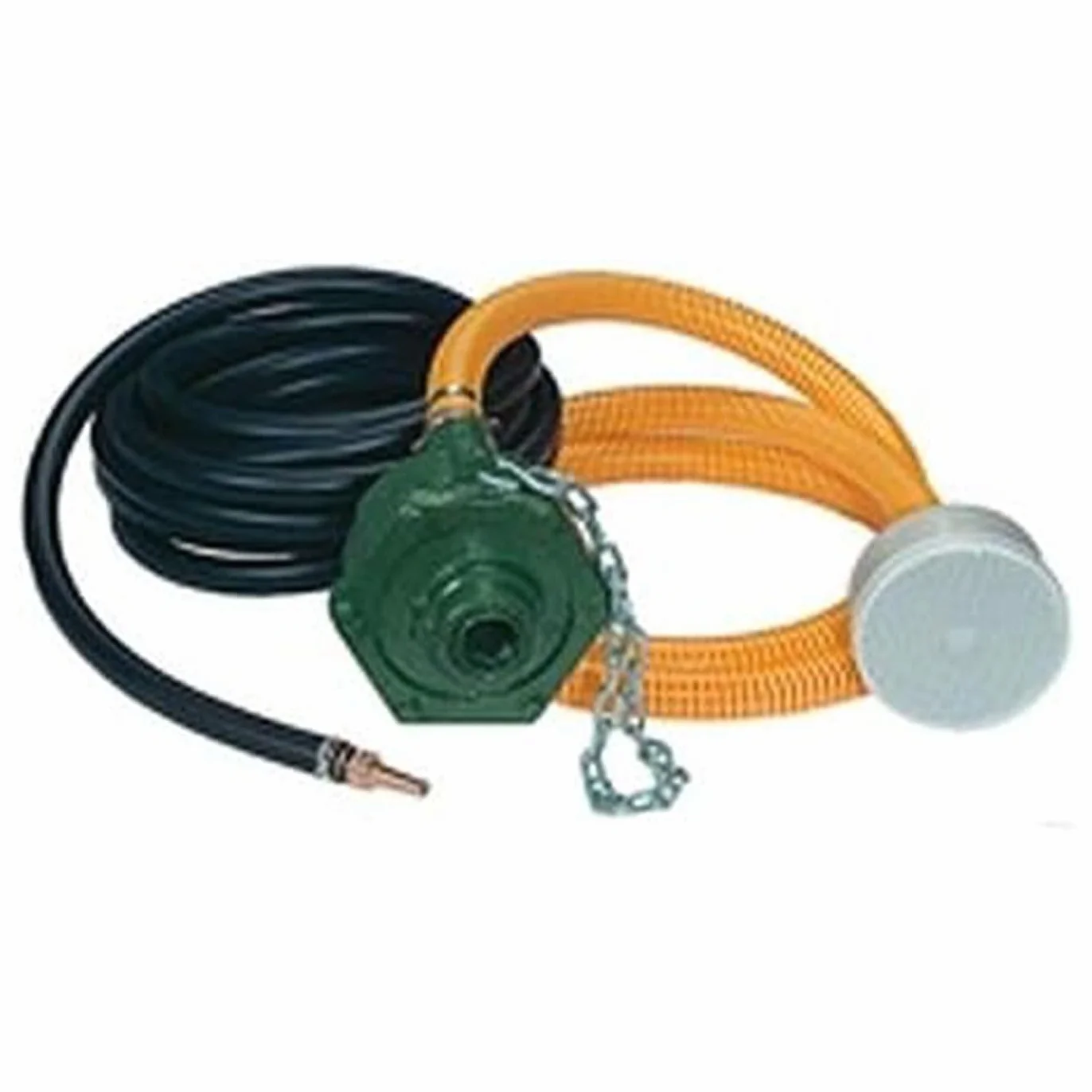 Bomba de toma de fuerza ML 20 – Bomba de agua para tractor | 4 kW – 25 bar presión – 180 l/min caudal | Incluye manguera de aspiración y presión, boquilla pulverizadora y cesta de succión, ideal para