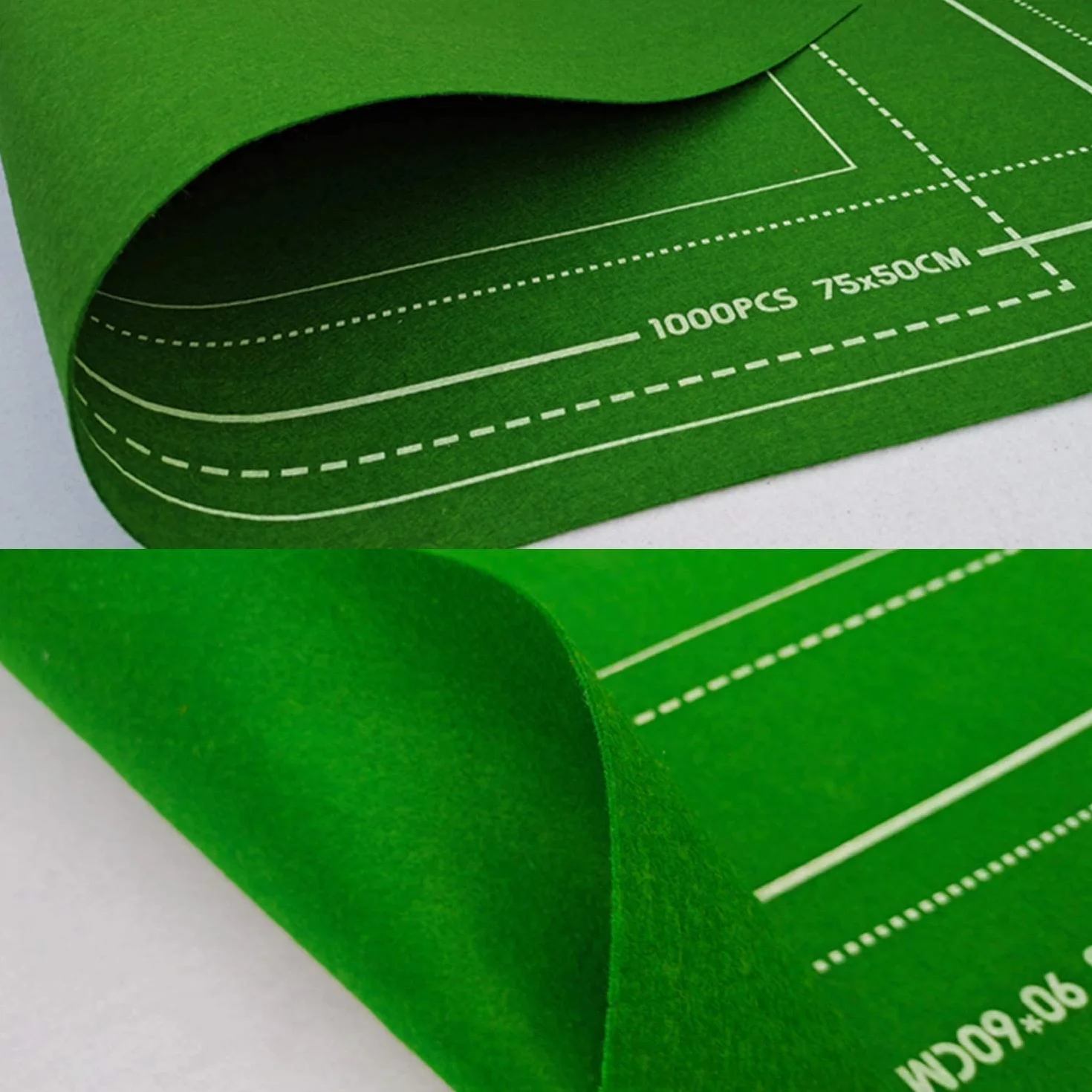 Tapete para Puzzle Roll Fieltro Puzzle Mat 1000/1500 Piezas Verde