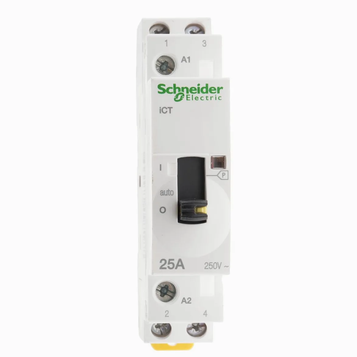 Schneider Electric - Acti9, iCT contactor de control manual 25A 2NO 230-240VCA - A9C25732