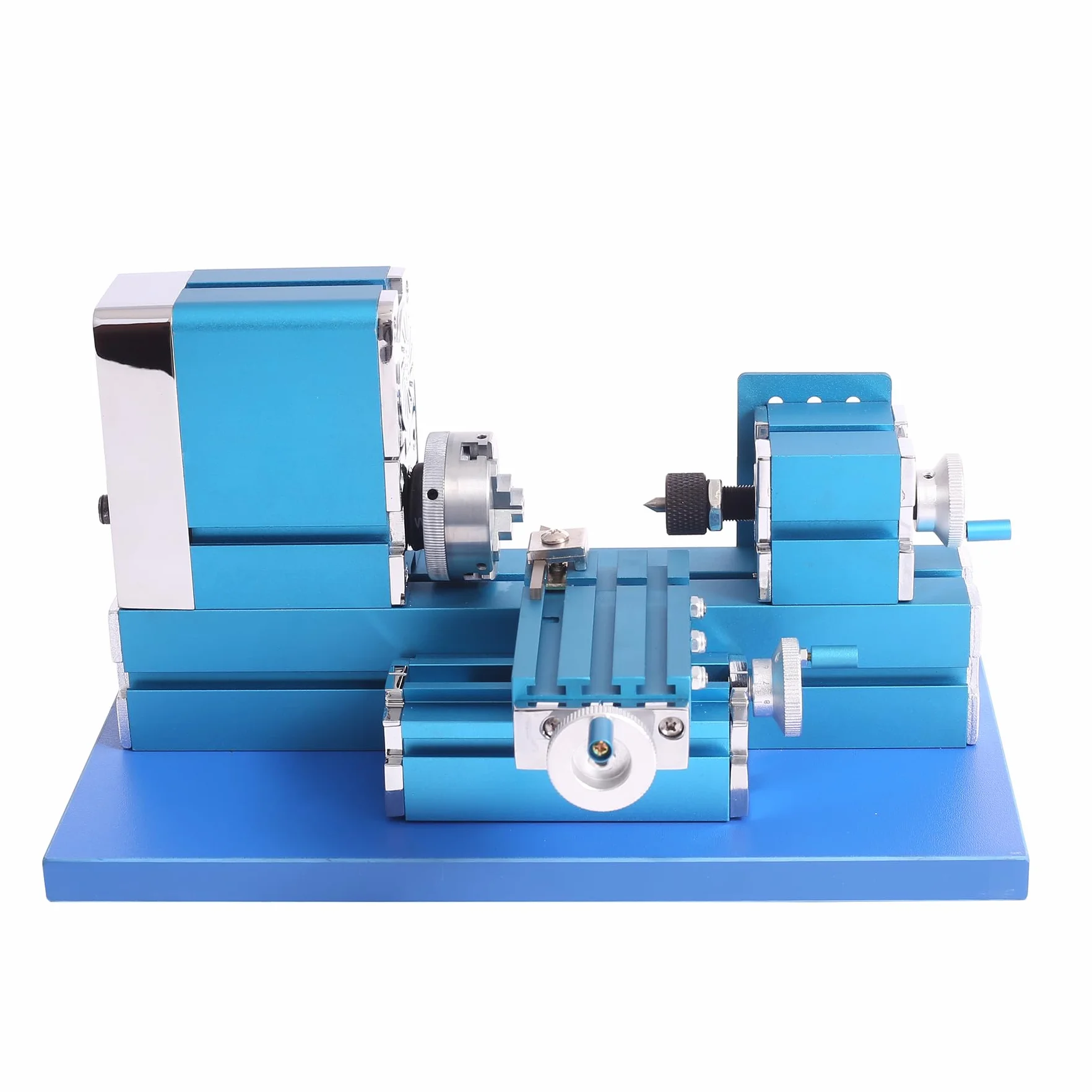 Mini máquina de torno motorizada 2024 de 36 W, herramienta de bricolaje de metal, carpintería, pasatiempos, modelismo para escuela, sala técnica general, equipo de sala de actividades de ciencia y