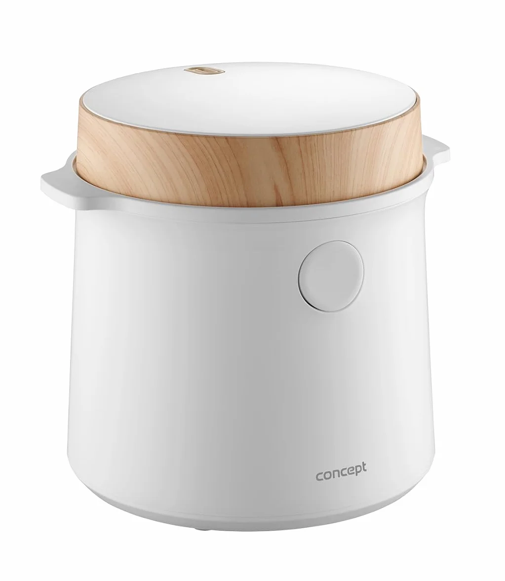 Concept RE3030 - Olla arrocera digital (1,5 L), color blanco