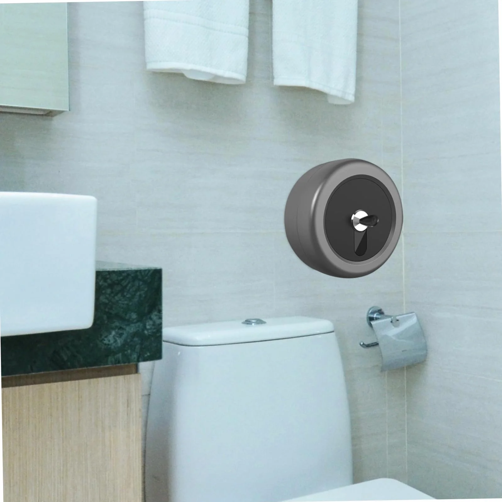 ABOOFAN Llave de Repuesto Abs Negro para Dispensador de Toallas de Papel Fuerte Conveniente Comercial