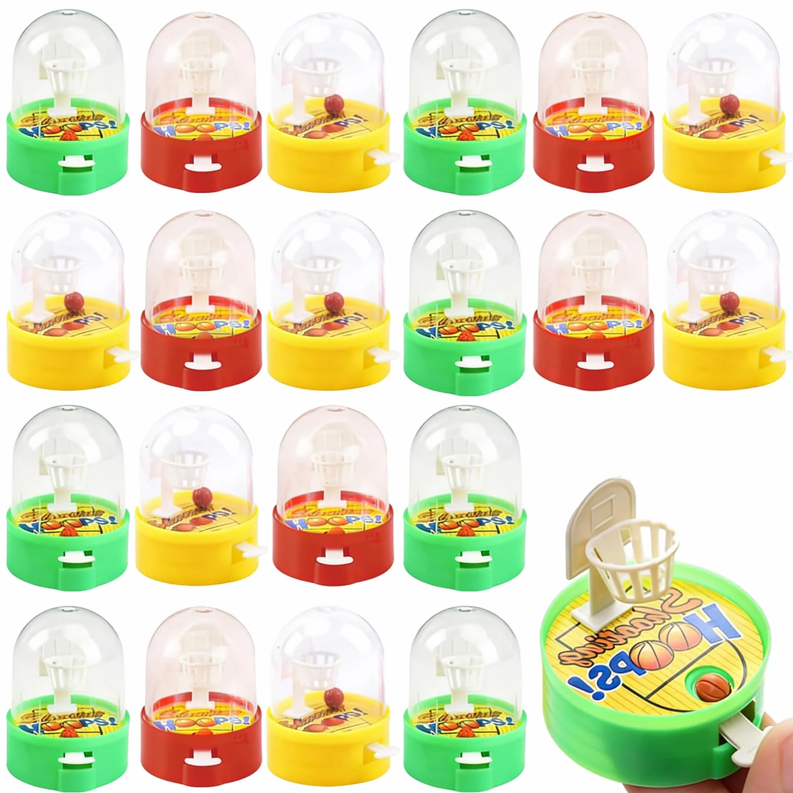 Mini Baloncesto de Mesa Juego de Disparos 20 Piezas, Portátil Juguete de Baloncesto para Estrés Regalos Niños