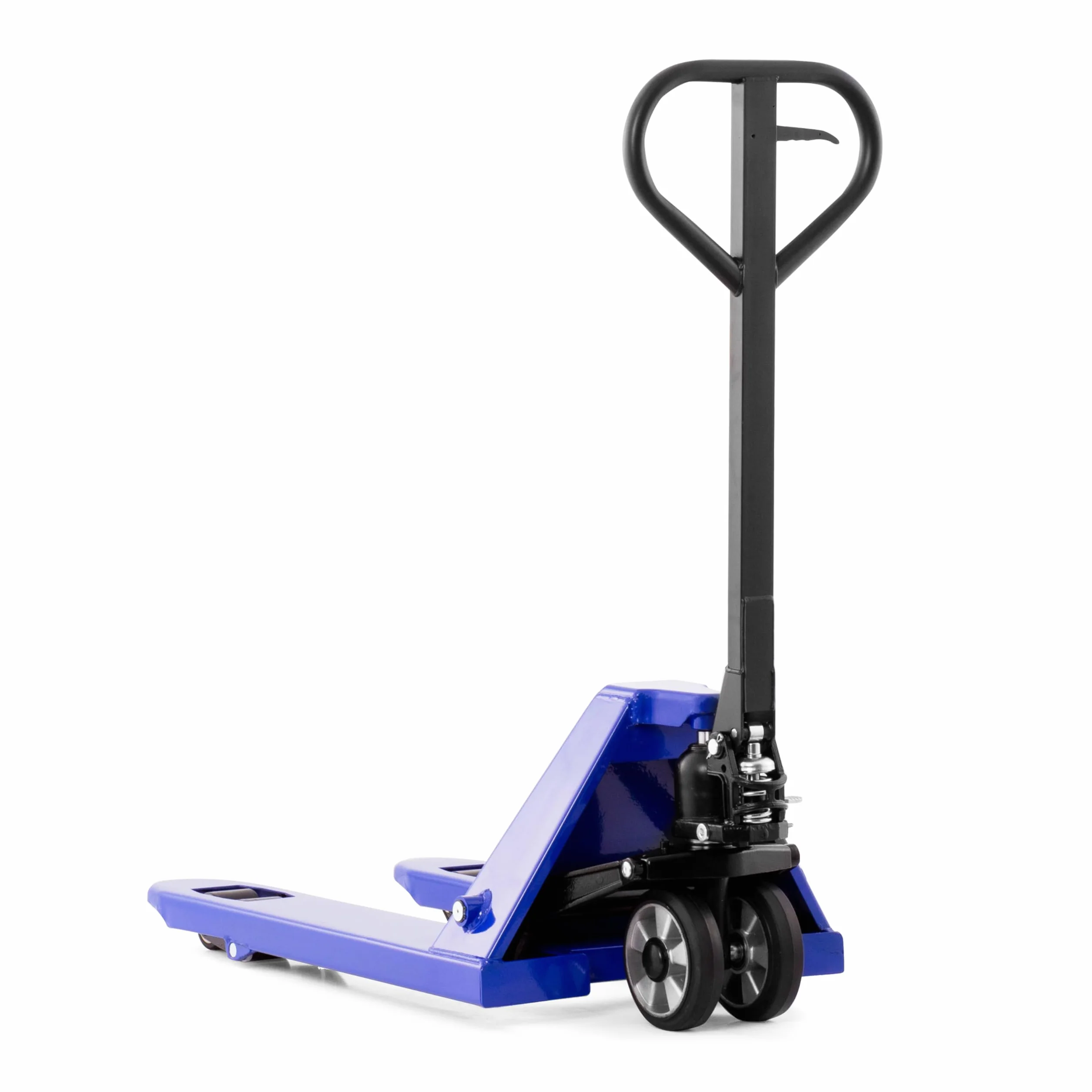 Pallit Transpaleta AGILE-R | 2500 kg de capacidad | 800 mm de longitud de horquilla | rodillos de goma | Neumáticos simples | transpaleta corta