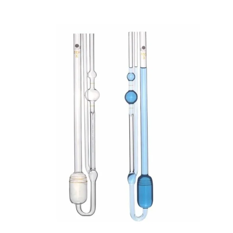 Viscómetro capilar, viscosímetro Ubbelohde for medición del coeficiente de viscosidad petróleo 1834 Tipo 0,24 mm ~ 1,83 PCS(1.55mm)(0.88mm)