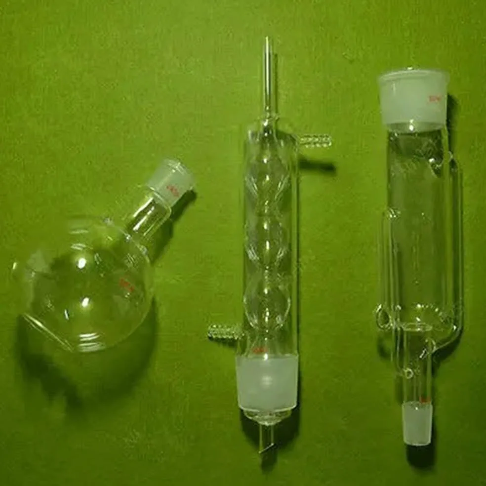 Cristalería de Laboratorio 500 ml con matraz de destilación 24/29 50/40