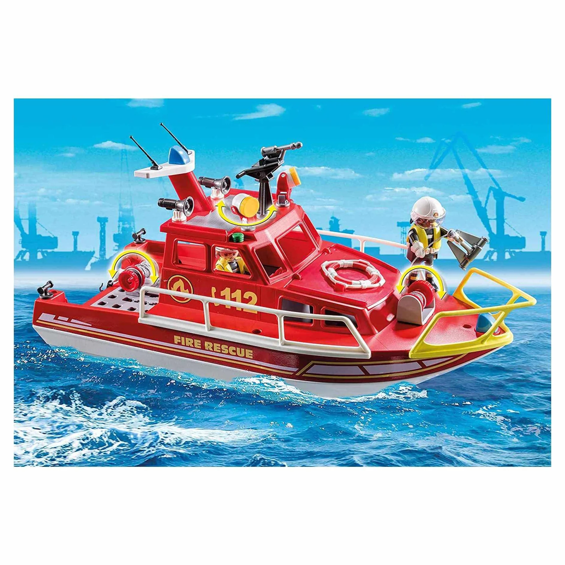 PLAYMOBIL City Action Figuras y Juegos de Construcción, Color Carbón (70147)