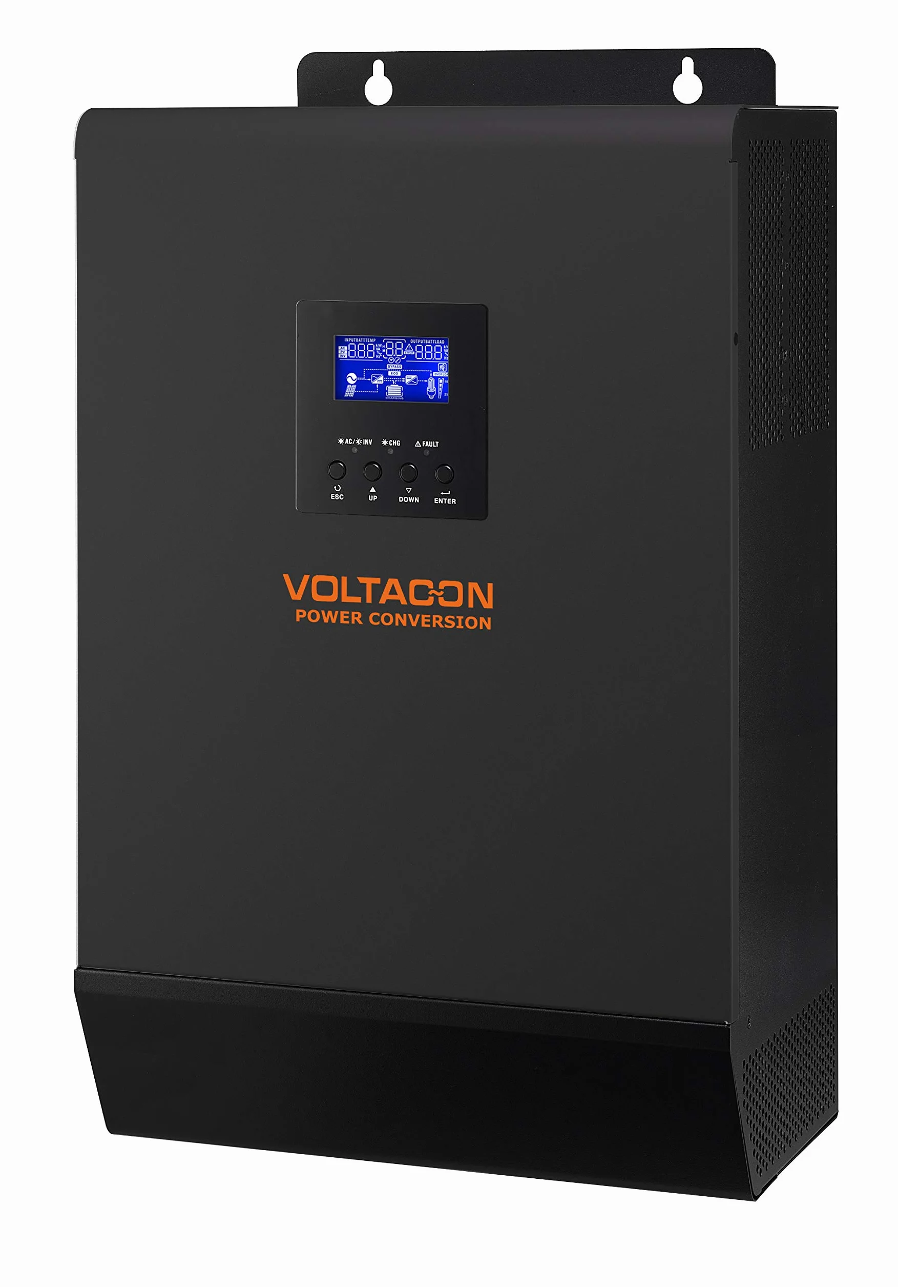 5 kVA 24 V Off rejilla inversor solar MPPT 80 A Cargador de salida de onda sinusoidal. 230 VAC