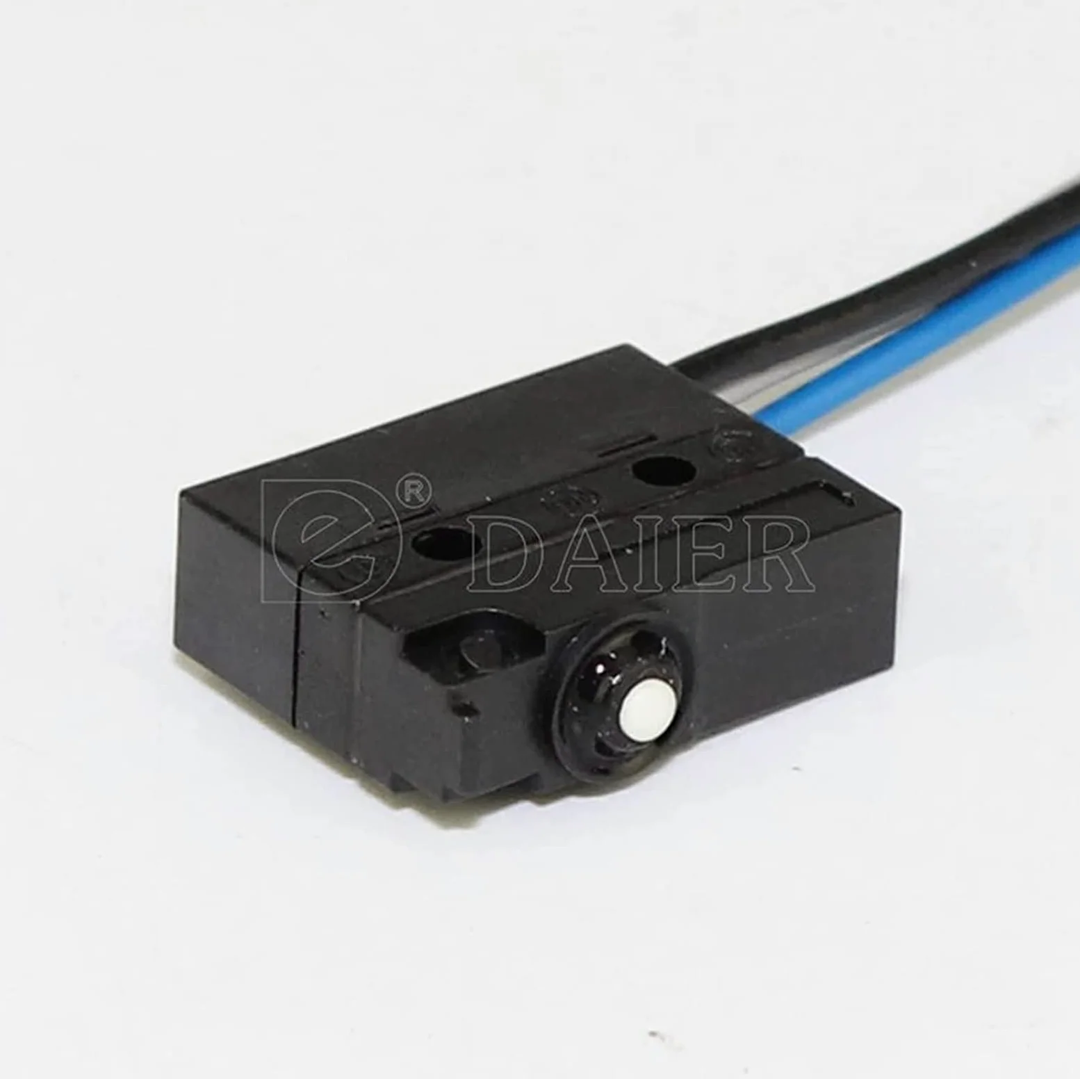 Microinterruptores, 3 uds., microinterruptor a prueba de agua, rodillo de arco SPDT y sin brazos de palanca, microinterruptor de WS1-Z de 3 pines momentáneo 5A 250VAC con 500mm ( Color : Ws1-z3-w150r5