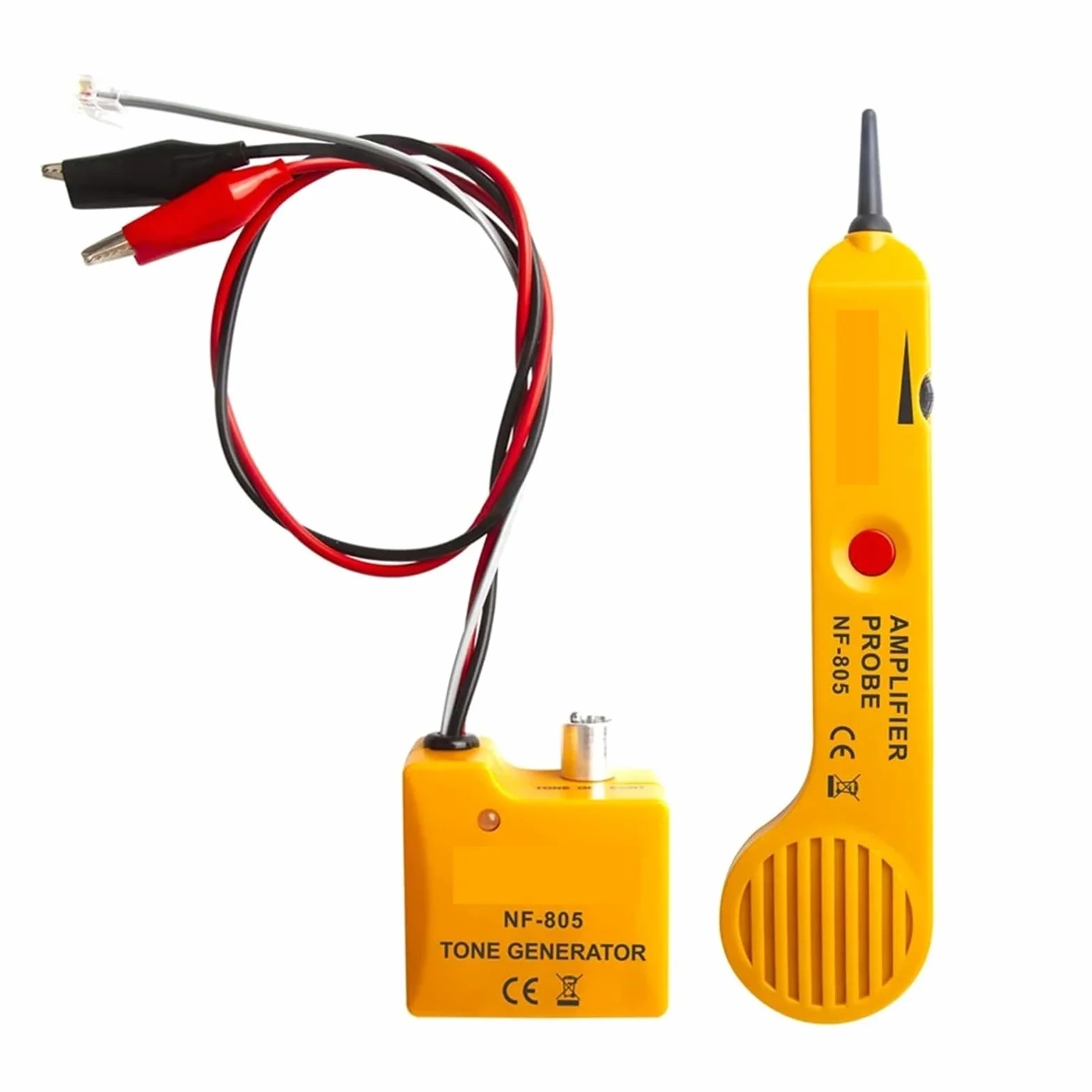 Generador de tonos for comprobador cables NF-805, rastreador alta precisión, amplificador inductivo con volumen ajustable - Omni-Check