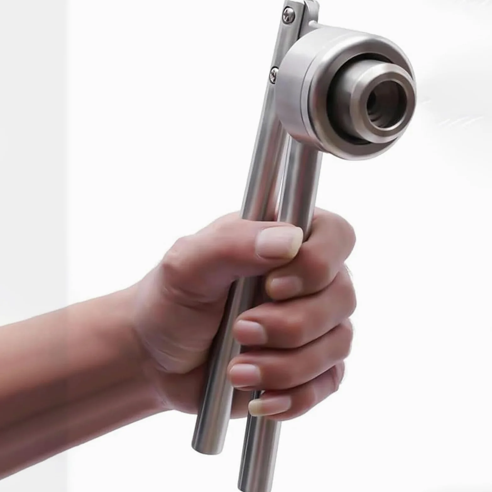 Máquina De Sellado Manual para Viales, Prensadora De Viales Abatible, para Tapa De Aluminio/plástico De 15 Mm, Abrazadera Manual para Prensaestopas, Acero Inoxidable 304,A