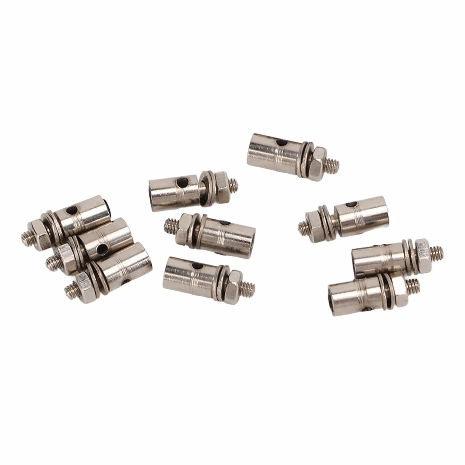 10 Piezas Enlace de Brazo de Servo 1.3 mm Conector Ajustable Push Barnector