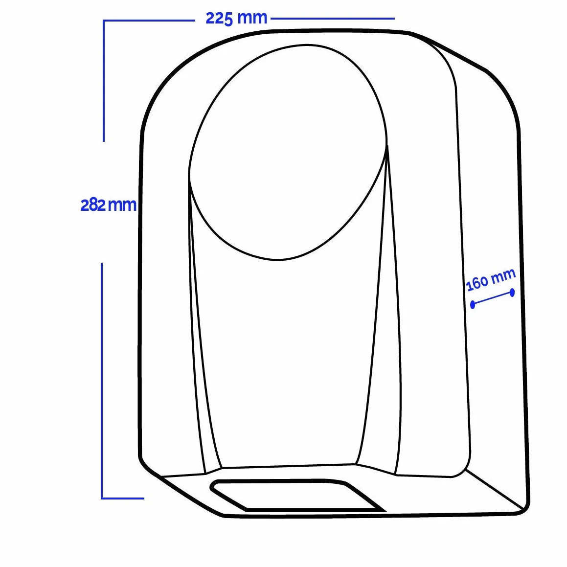 Clar Systems S2000PB Secamanos Óptico Blanco