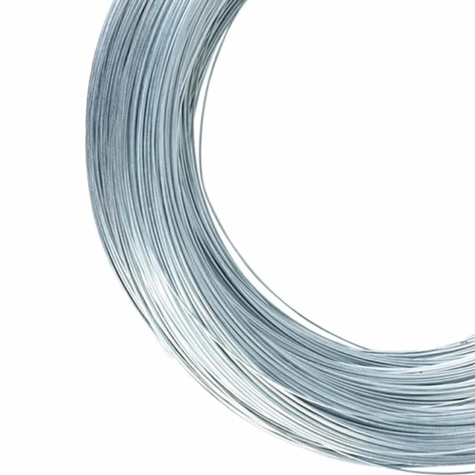 Cuerda de Alambre, Alambre de Acero galvanizado en Plata, calibres y Longitudes múltiples(11 Gauge - 35m/115ft Long)