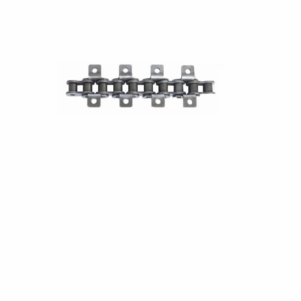 Cadena de rodillos de 1,5 m con doble agujero 06B/08B/10A/12A, cadena de transmisión transportadora con alas dobles para máquinas y alto rendimiento