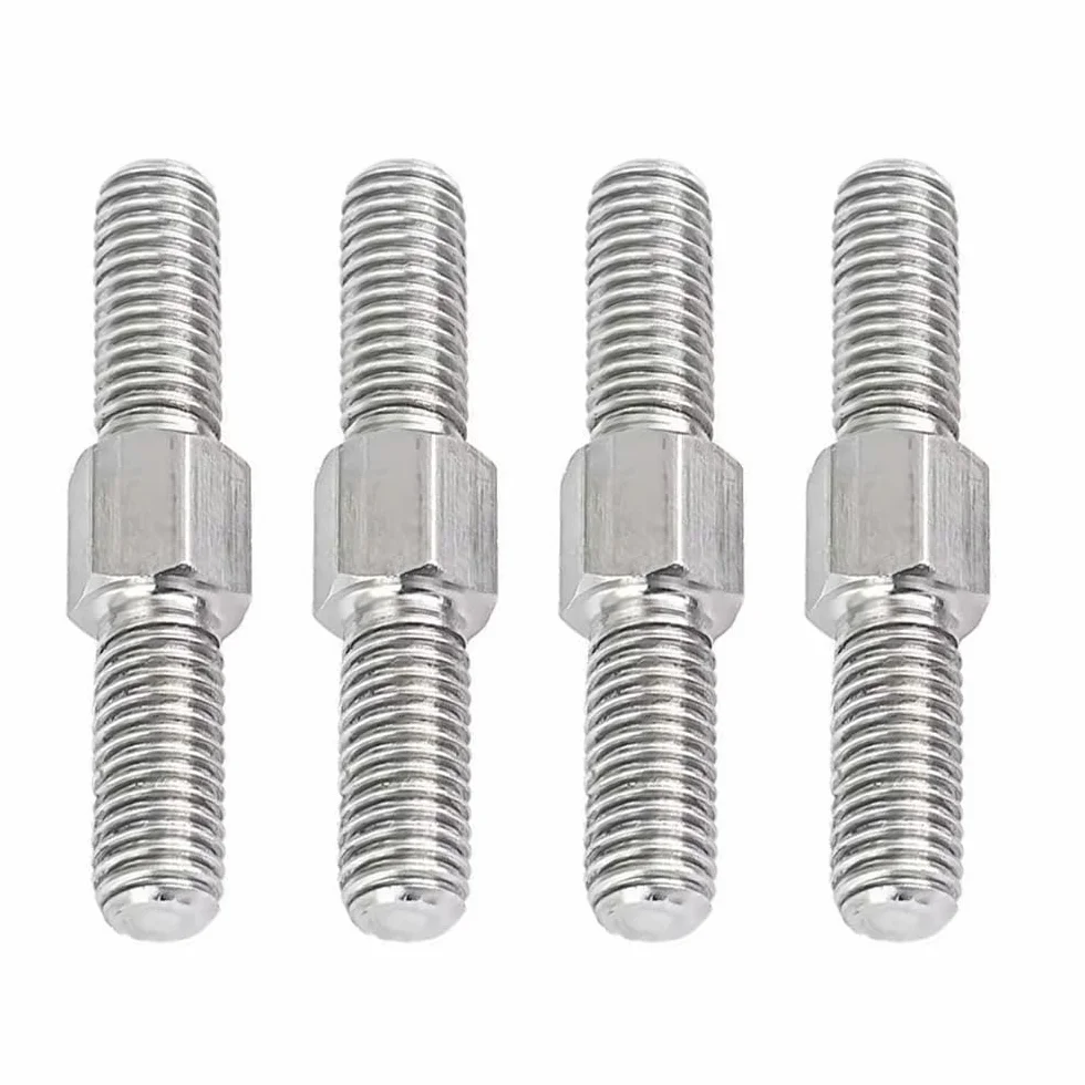 Pernos M6 x 40 mm varillas de acero inoxidable 304 cabeza hexagonal doble extremo