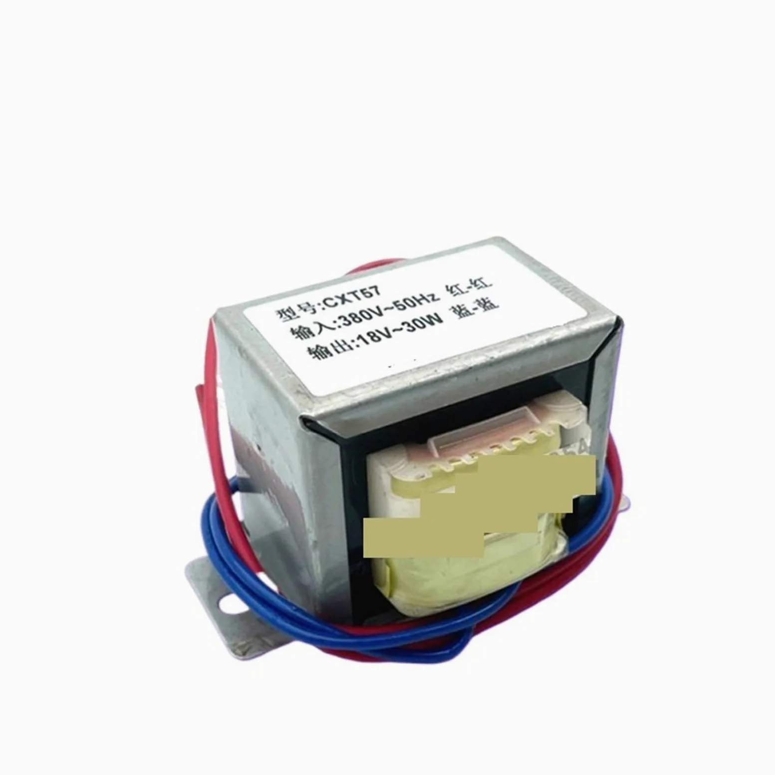 Transformador de potencia de 30W, aislamiento monofásico tipo carcasa, pequeño, de baja frecuencia, 1 Uds.
