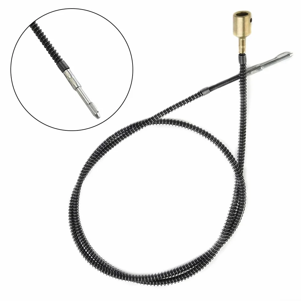 Eje flexible 98 cm do szlifierki kątowej Besttoolifes, przedłużacz wału napędowego metalowy