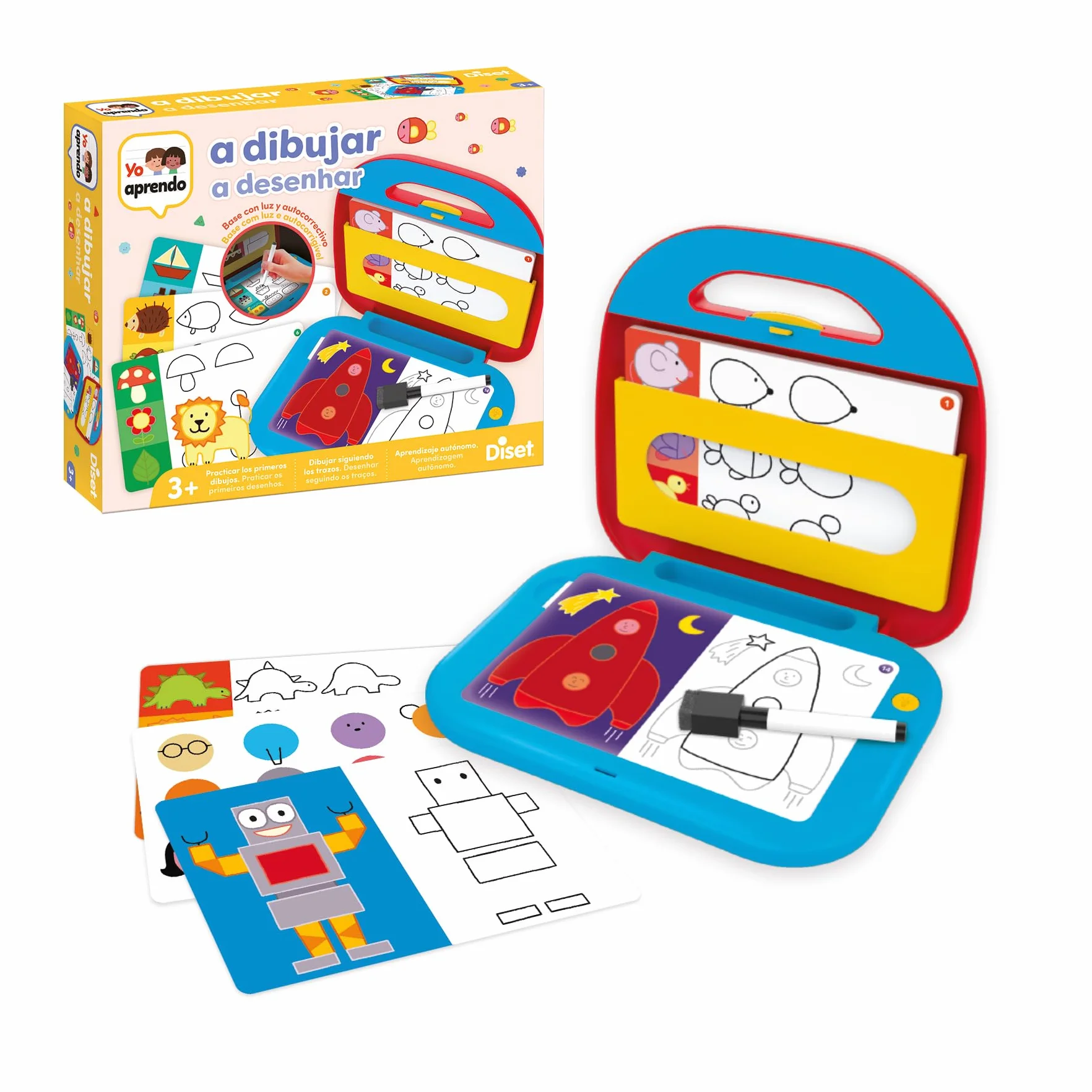Diset Yo aprendo a dibujar Juego educativo 3 años
