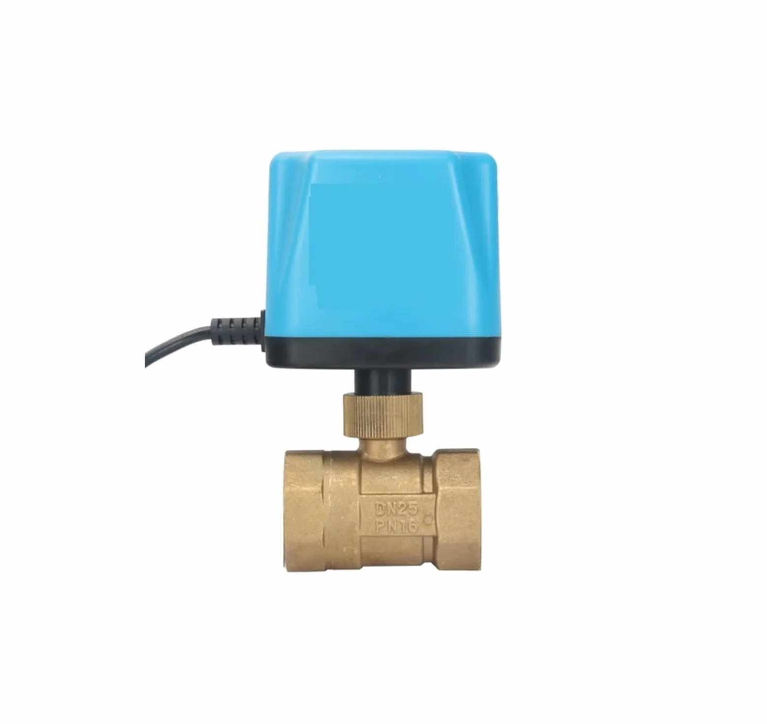 Válvula de bola Válvula de bola 3/4" 1" Válvula de bola motorizada normalmente cerrada/abierta Válvula de bola eléctrica de latón de 2 hilos Reemplace la válvula solenoide Para equipos de agua potable