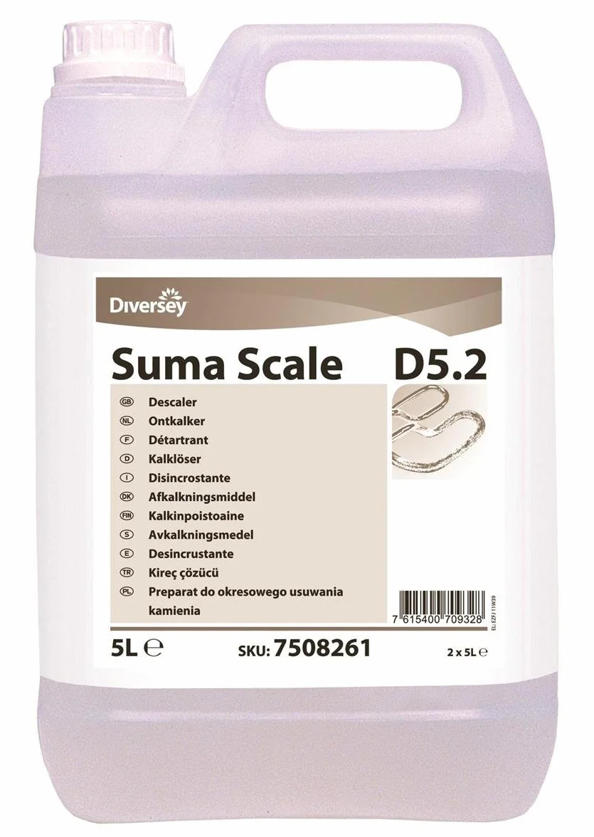SUMA D5.2 Limescale Remover 5 Litres Ref 7516314 [Pack 2]