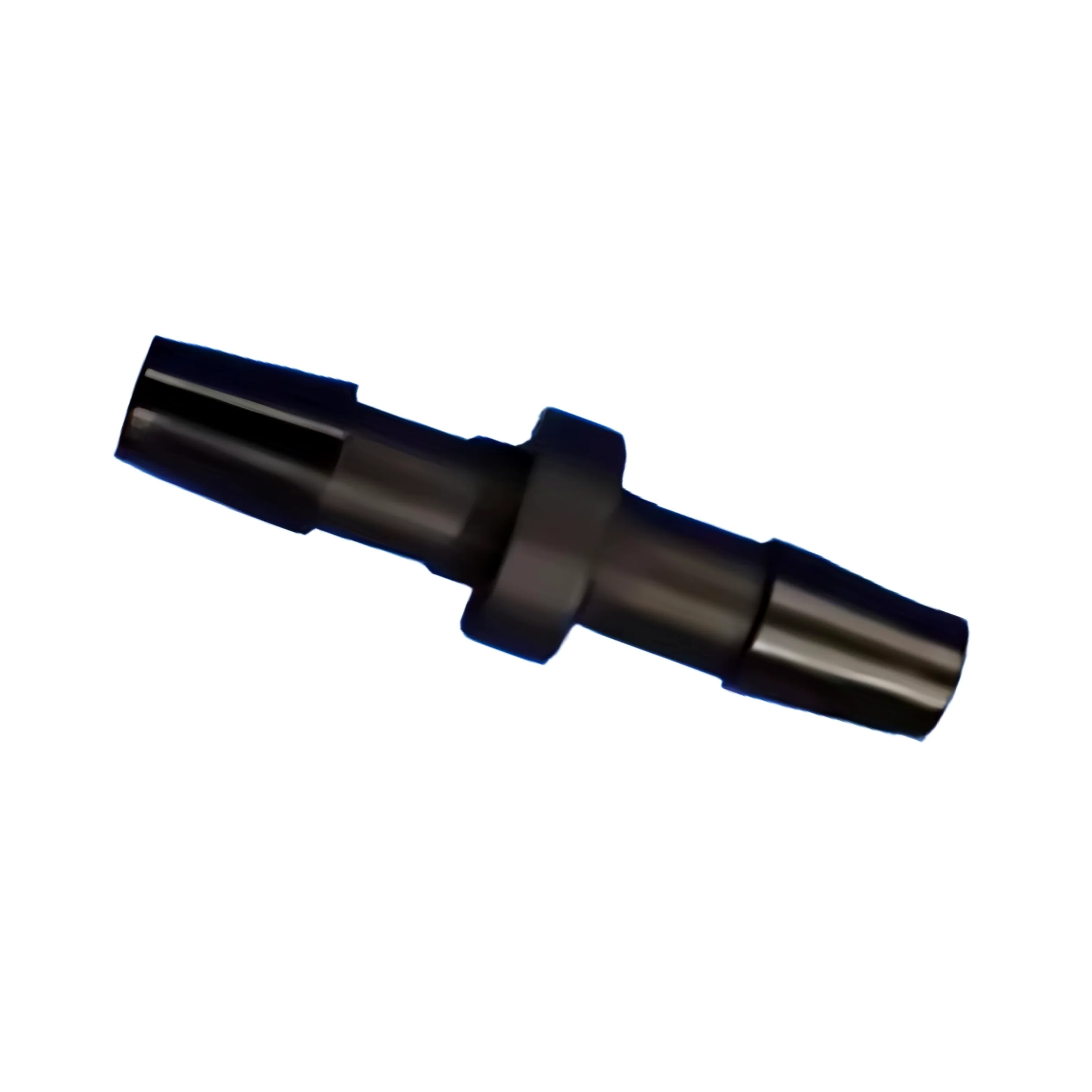 Conectores de conexión de púas for manguera de plástico reutilizable de PP transparente, paquete de 50 for maquinaria de laboratorio y alimentos(4mm 5/32inch Black)