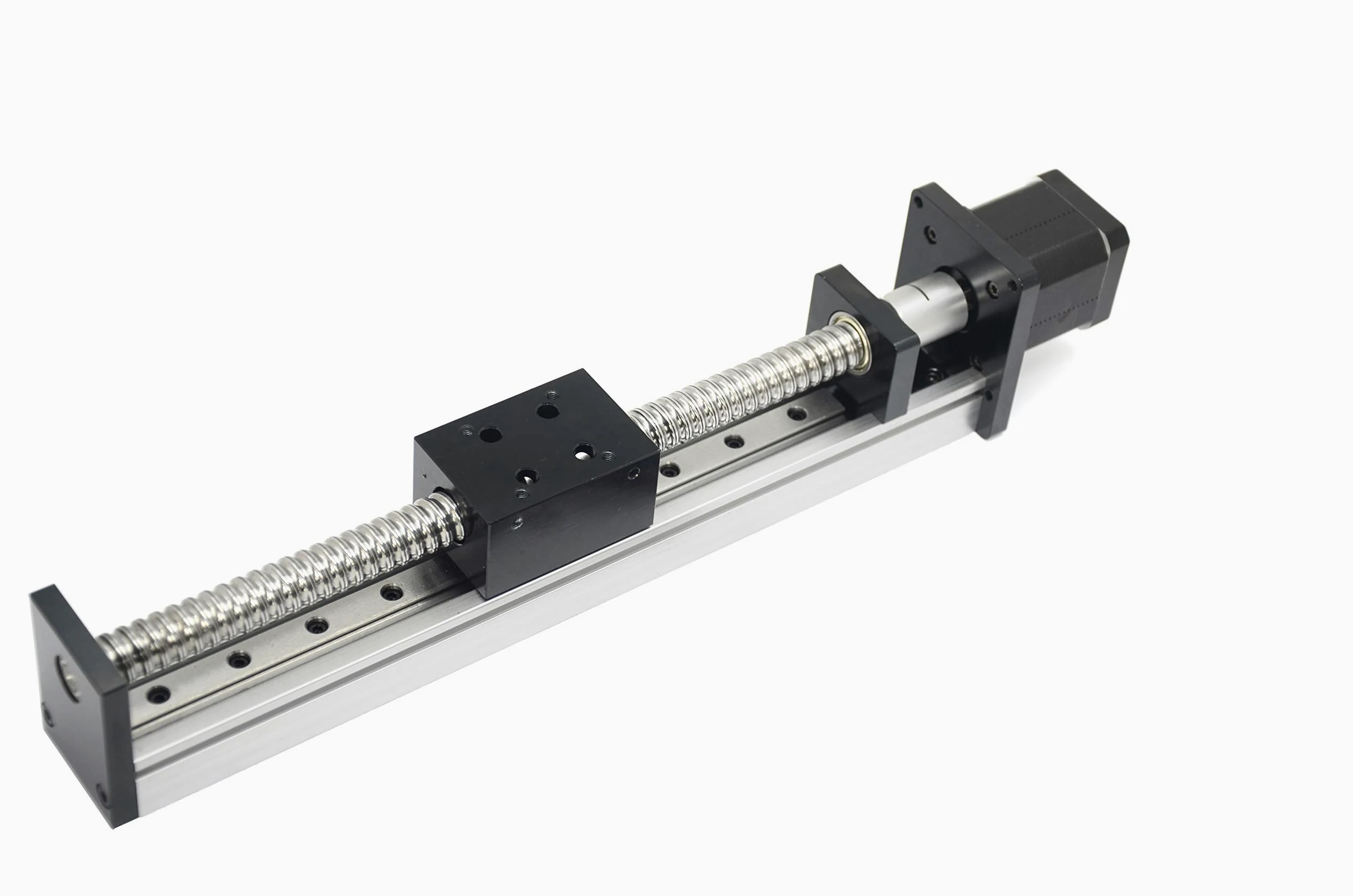 Actuador lineal de viaje con rieles lineales cuadrados con motor paso a paso NEMA17 para piezas de router CNC DIY eje X Y Z