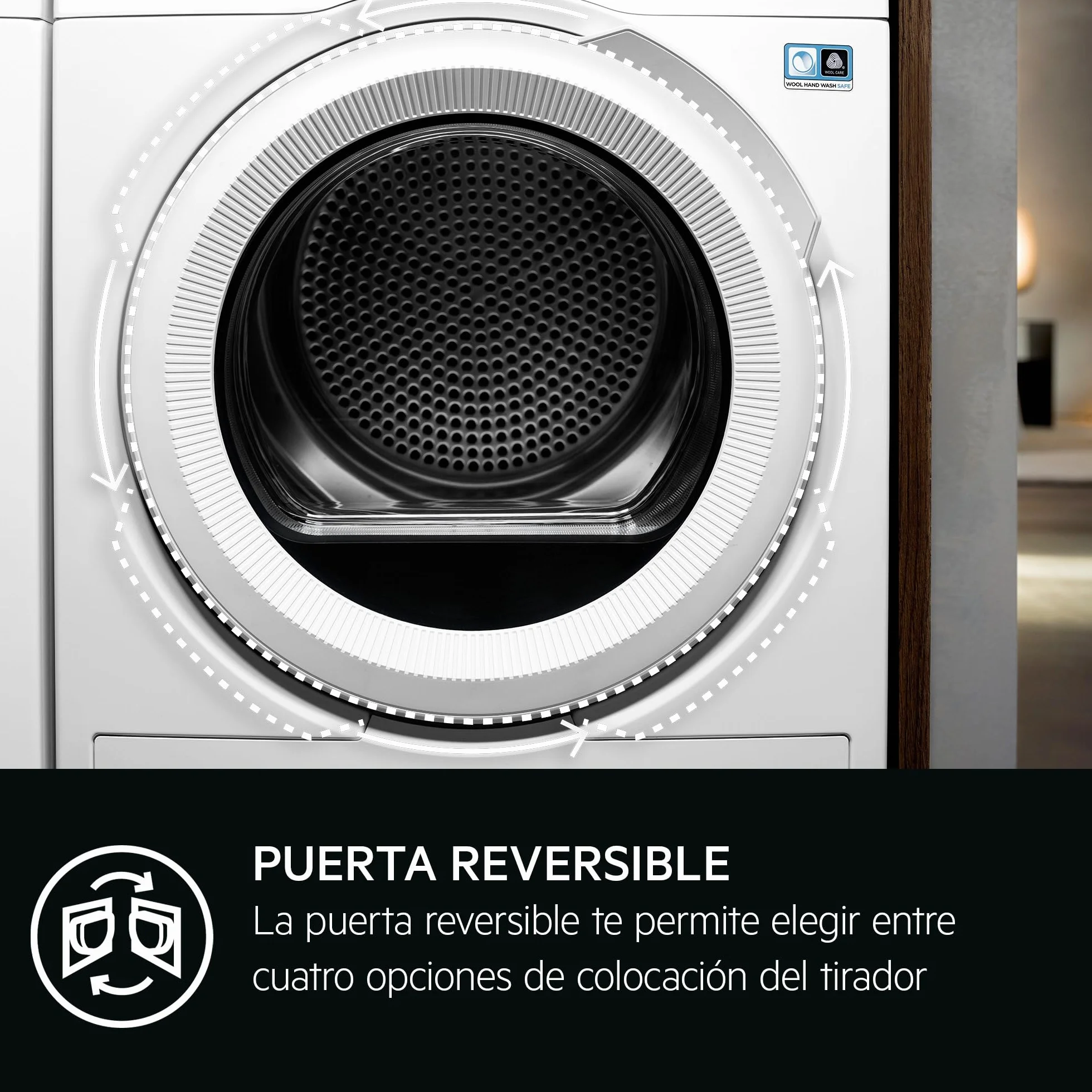 AEG TR818A2OB Secadora con Bomba de Calor Serie 8000 AbsoluteCare 8 kg Control Preciso del Secado