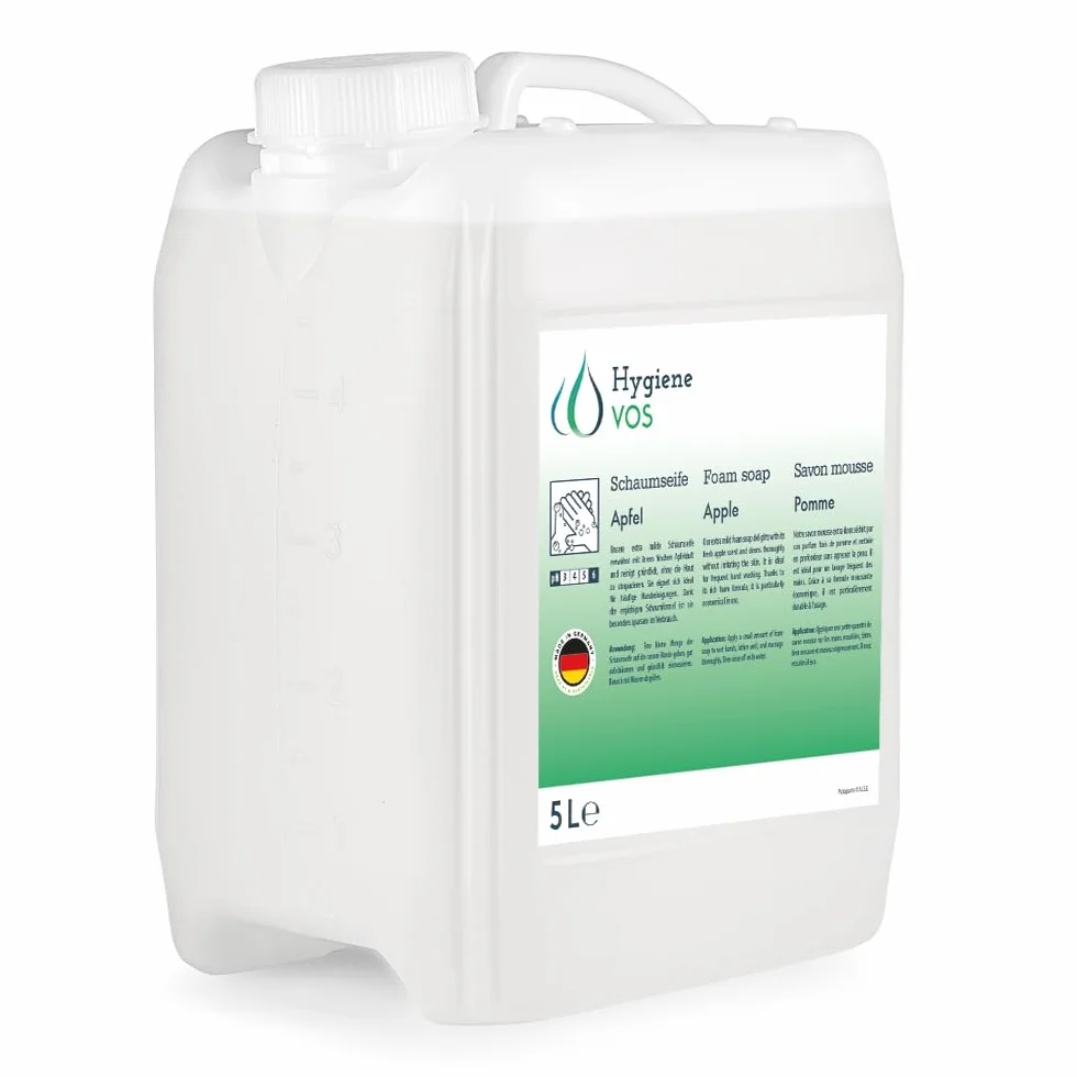 Jabón de espuma suave 5 litros para dispensadores Biodegradable