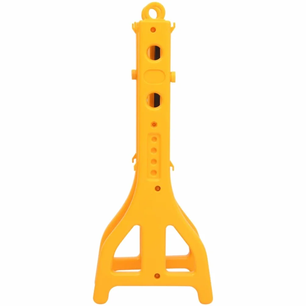vidaXL Barrera de Tráfico Plegable Seguridad Carretera Valla Telescópica Rayas Reflectantes Barricada Portátil Expansible Amarillo y Negro 250x38x96cm
